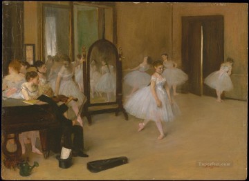 dancers1 Impressionism ballet dancer Edgar Degas Oil Paintings